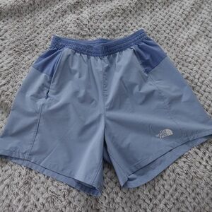 The North Face Light Blue Performance Shorts